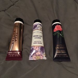 Set of 3 Bath & Body Works Hand Cream